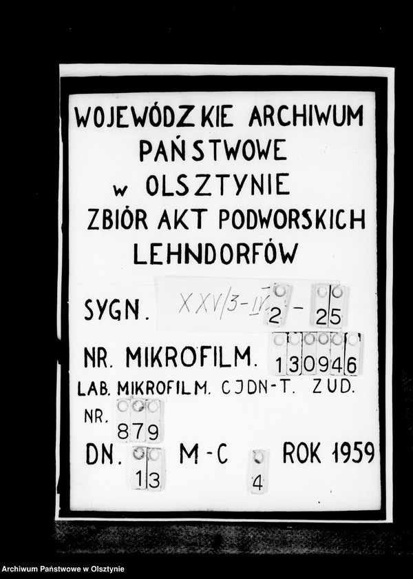 image.from.unit.number "/Schriftwechsel des Kommandeurs der 2 Kavalerie- Brigade Gf. Karl Lehndorff u. a. /"