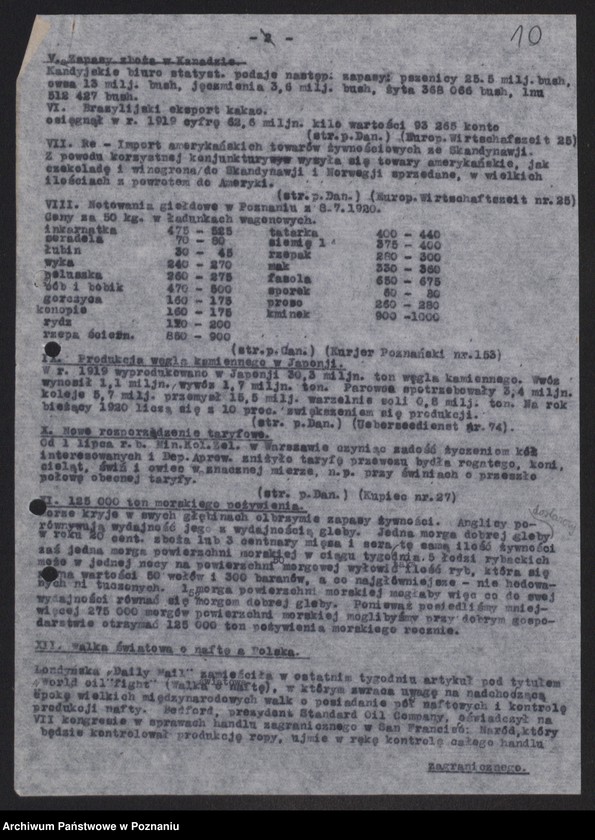 Obraz 12 z jednostki "[Przegląd artykułów omawiających ceny na artykuły żywnościowe - informacje uwzględniające ceny zagranicą]"