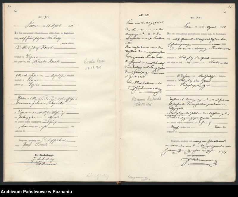 Obraz 20 z jednostki "Księga miejscowa zgonów"