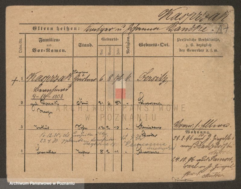 Obraz 17 z jednostki "Kasprzak - Kastenmüller"