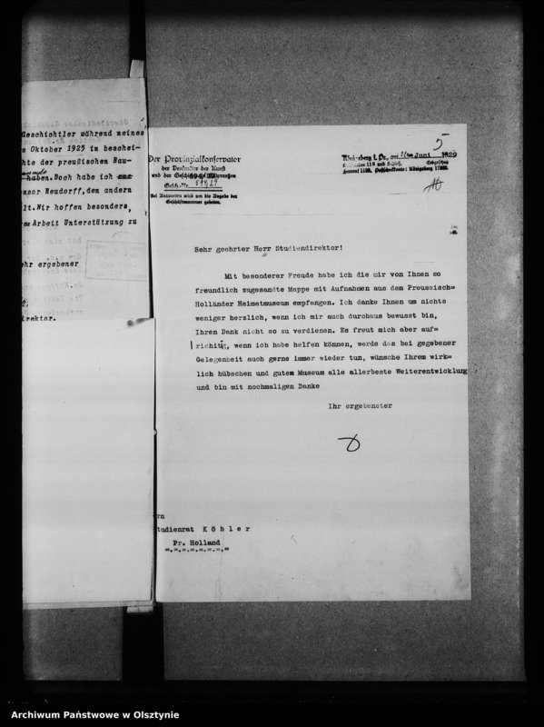 image.from.unit.number "Preussisch Holland, Oberländischer Geschichtsverein"