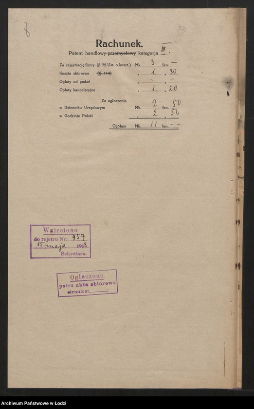 Obraz 10 z jednostki "J. Kerstein - sprzedaż chustek"