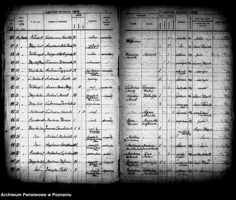 Obraz 6 z jednostki "Księga zgonów"