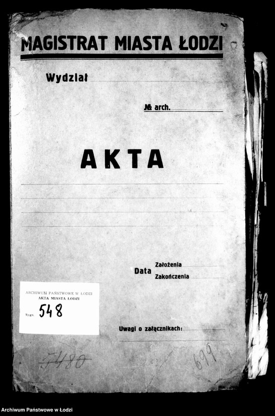 Obraz 4 z jednostki "Akta tyczące się zakładu po Wendischu"