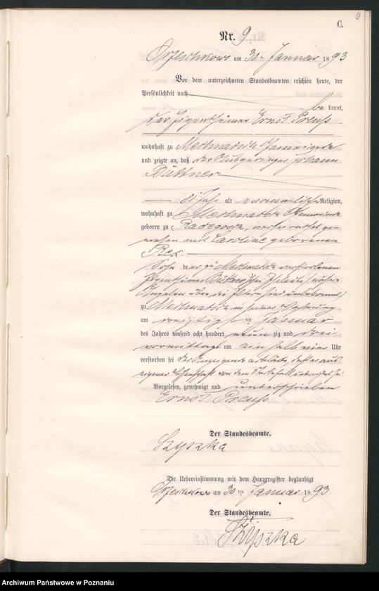 Obraz 12 z jednostki "Księga zgonów"