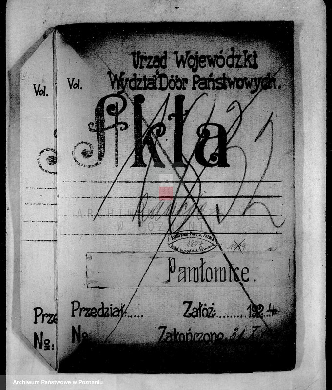 Obraz 4 z jednostki "Kaucje dzierżawne majętności Pawłowice"