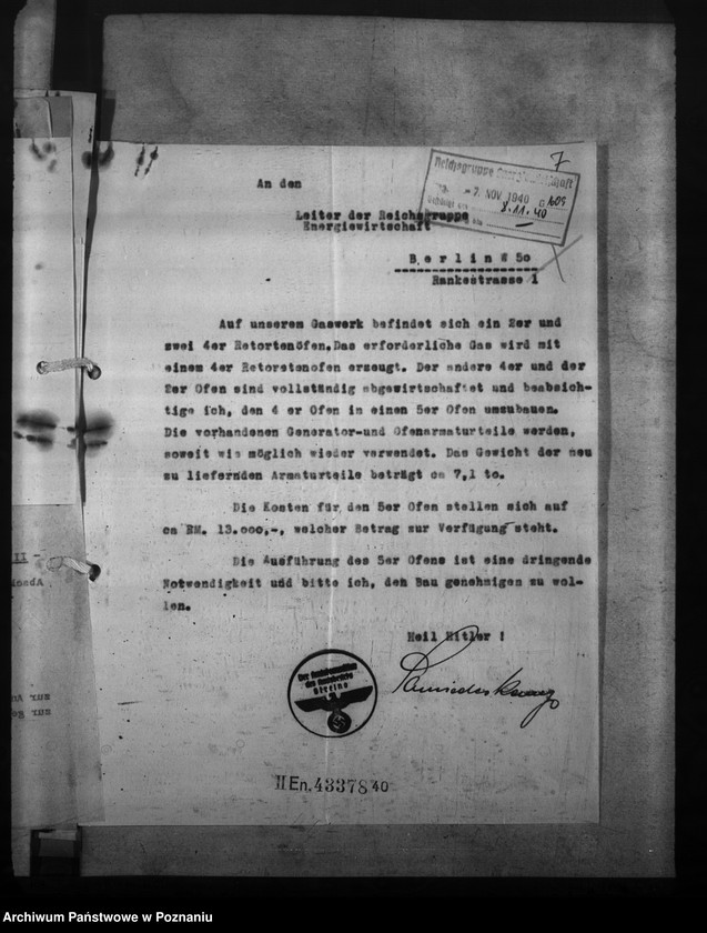 Obraz 11 z jednostki "Gaswerk - Strelno (Strzelno)"