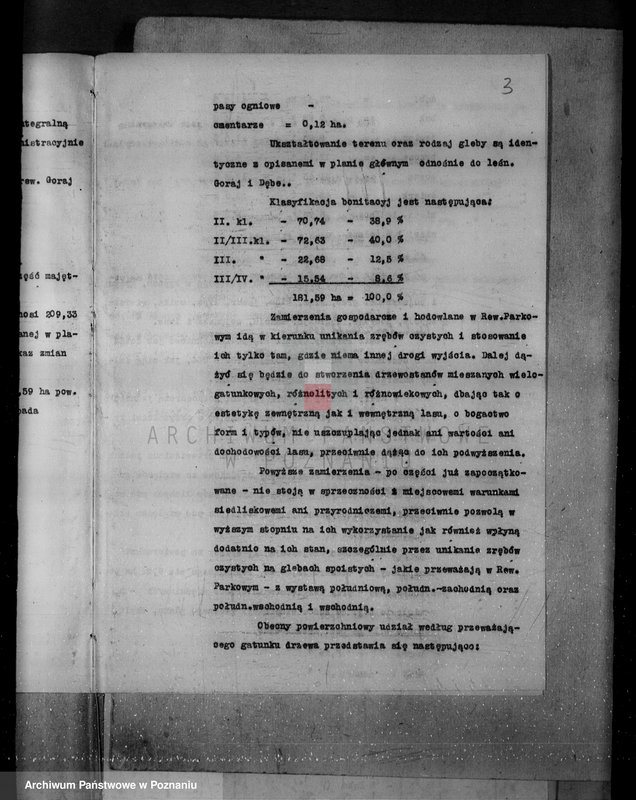 Obraz 7 z jednostki "/Nadzór nad gospodarką w lasach majątku Krucz-Goraj w powiecie czarnkowskim"