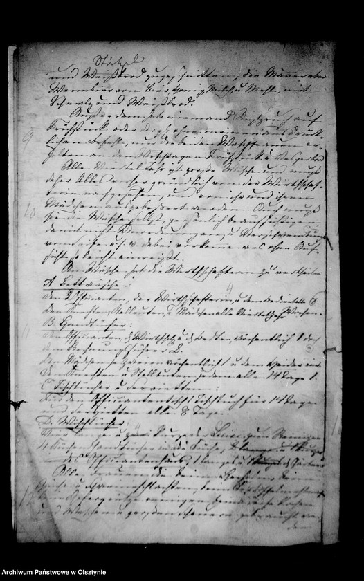 image.from.unit.number "/Instruktionen für das Schlosspersonal verfasst von Pauline u. von Anna, Gfinnen v. Lehndorff u. a./"