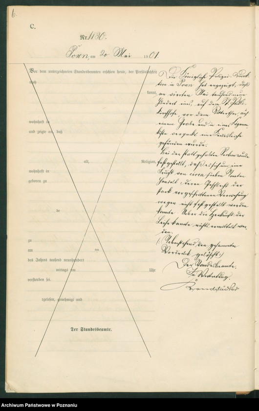 Obraz 9 z jednostki "Księga miejscowa zgonów t. III"