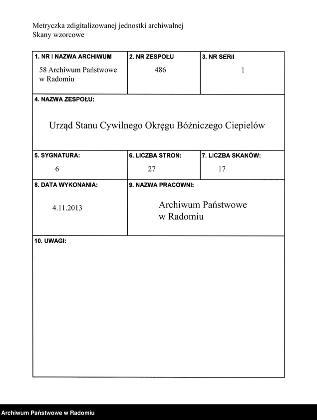 image.from.unit.number "[Duplikat akt urodzonych, zaślubionych i zmarłych Okręgu Bóżniczego Ciepielów za 1879 r.]"