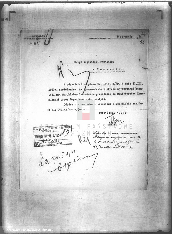 Obraz 20 z jednostki "/Aeroklub Poznański- Poznań/"