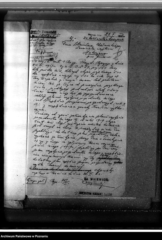 Obraz 20 z jednostki "/Nadzór nad gospodarką leśną/ majętności Zakrzewo powiecie gnieźnieńskim"