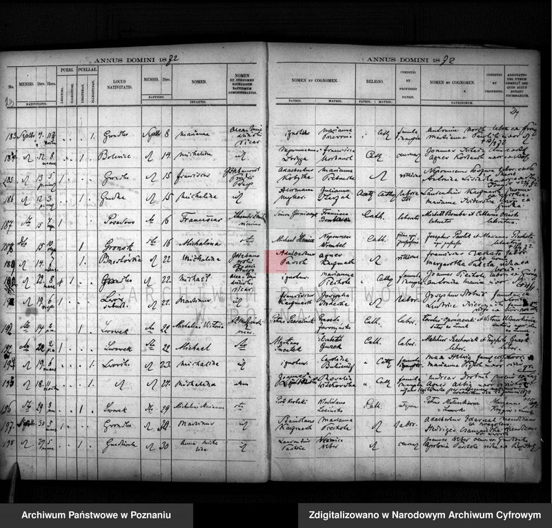 image.from.unit.number "Liber baptisatorum, copulatorum, mortuorum"