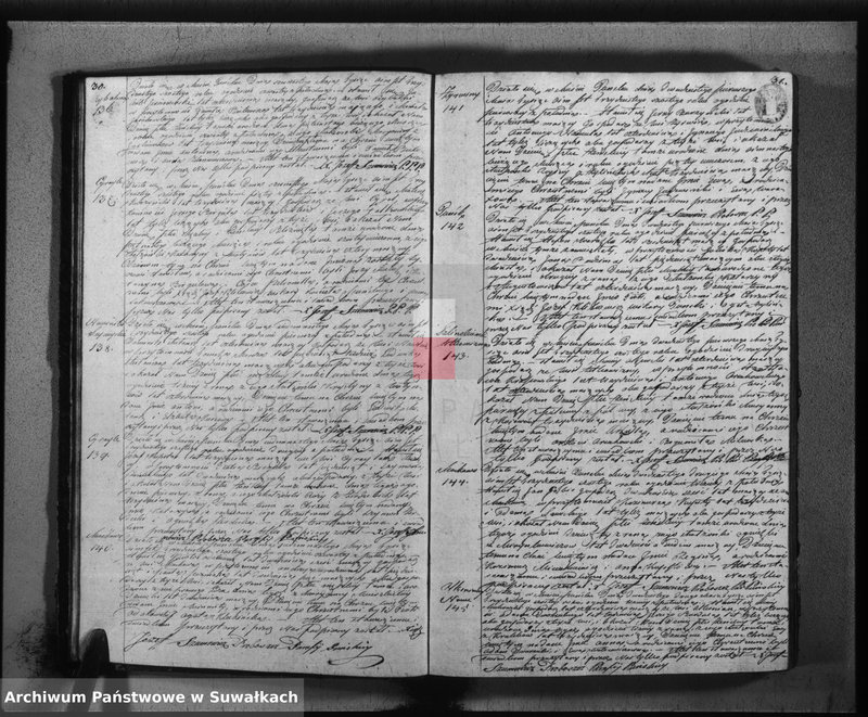 image.from.unit.number "Duplikat urodzonych, zaślubionych i umarłych parafii puńskiey roku 1836"