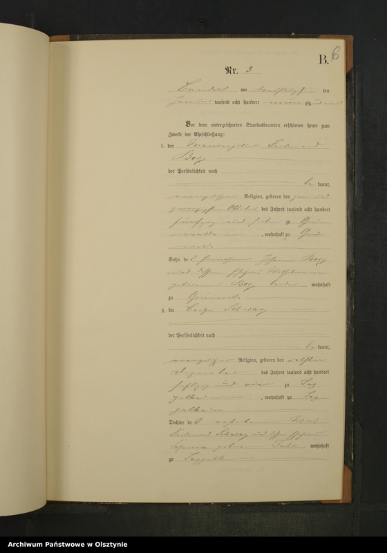 image.from.unit.number "Heiraths-Neben-Register Nr 1 - 16"