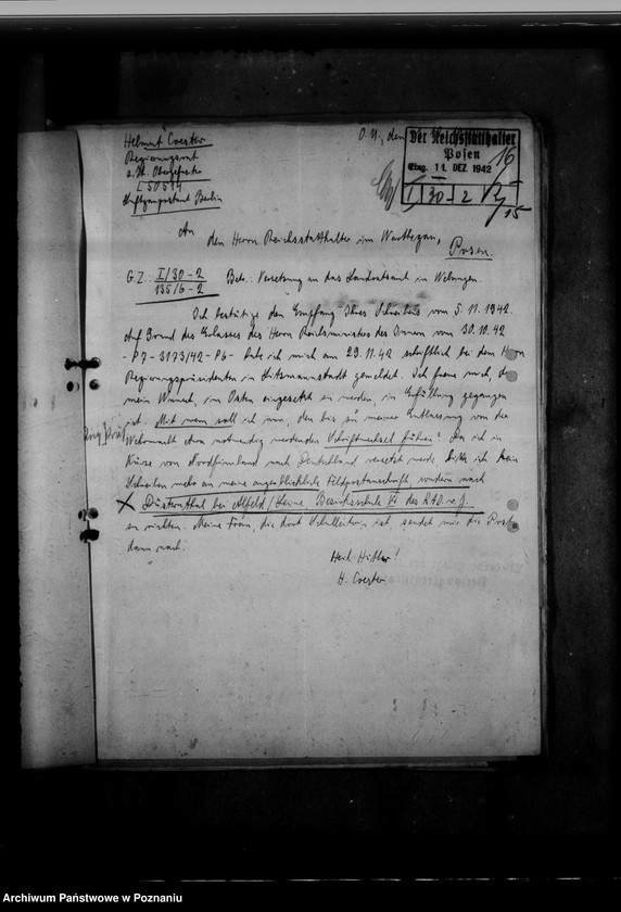 Obraz 20 z jednostki "Abordnung von Beamten"