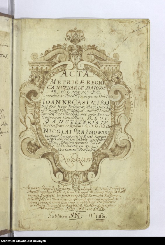 Obraz 8 z kolekcji "Ozdobne karty ksiąg Metryki Koronnej111"