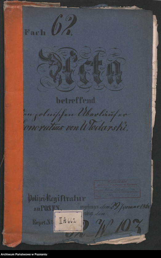 image.from.unit.number "A. betr. den polnischen Überläufer Honoratius von Włodarski"