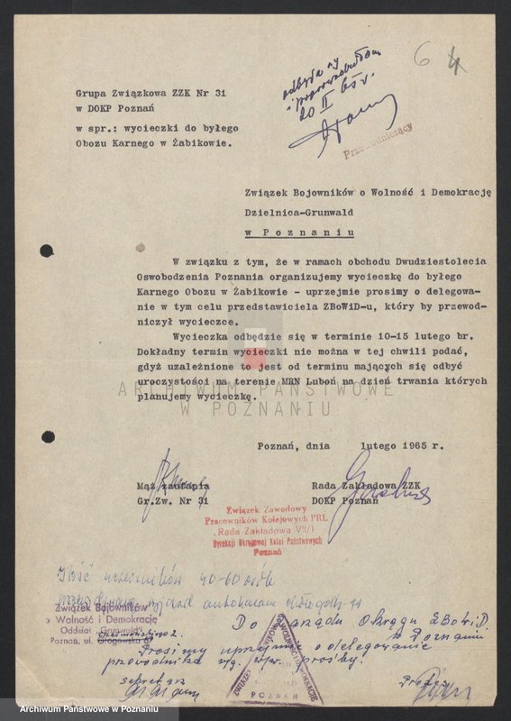 Obraz 16 z jednostki "Popularyzacja postępowych tradycji walk o narodowe i społeczne wyzwolenie. /Obchody rocznic, wystawy, referaty okolicznościowe, spotkania, sesje popularno - naukowe, konkursy/."