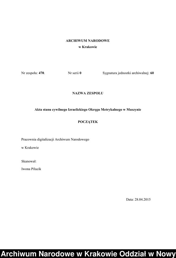 image.from.unit.number "Księga zgonów wraz z indeksem"