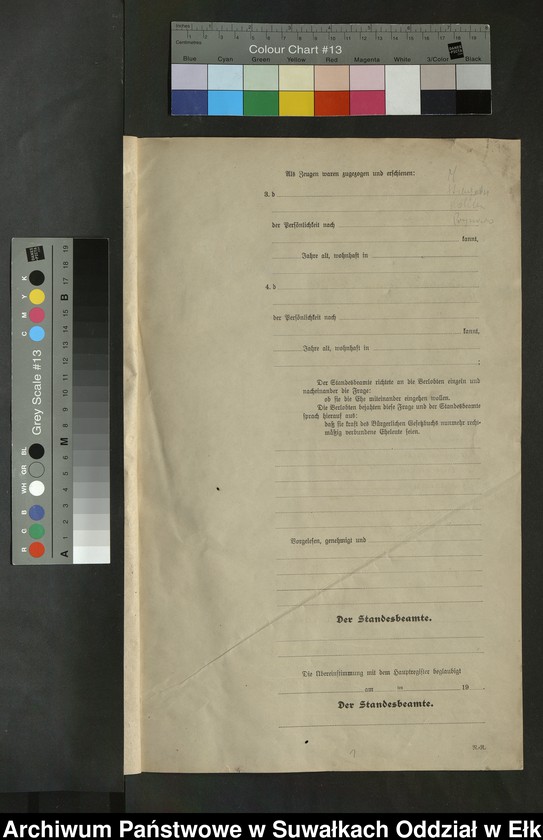 image.from.unit.number "[Heirats - Register (Neben - Register) Standesamt Angerburg einschl. der Bezirke, Gr. Strengeln, Prinowen und Kehlen Kreis Angerburg] No 1 bis 49"