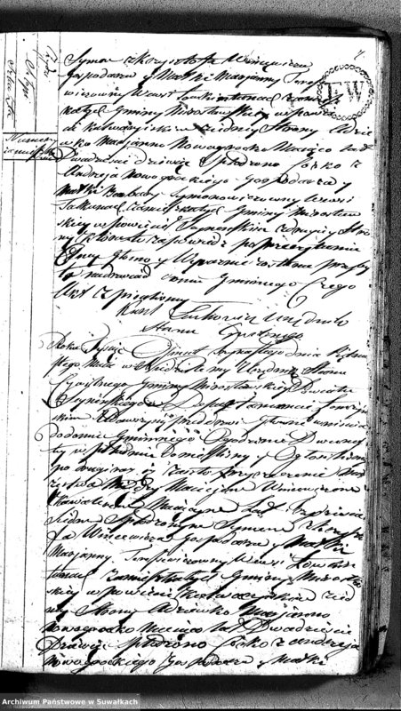 image.from.unit.number "Akta Zaślubionych w Roku 1813 od dnia 1 Junuary aż do dnia 31 Grudnia w Gminie Mirosławskiey"