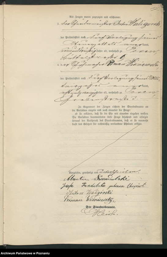 Obraz 19 z jednostki "Księga małżeństw t. I"