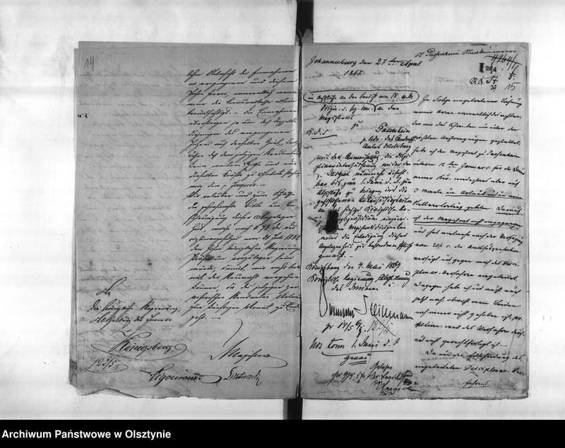 image.from.unit.number "Disciplinar-Untersuchung gegen den Gemeinde-Einnehmer Jaguet [Eduard] zu Passenheim"