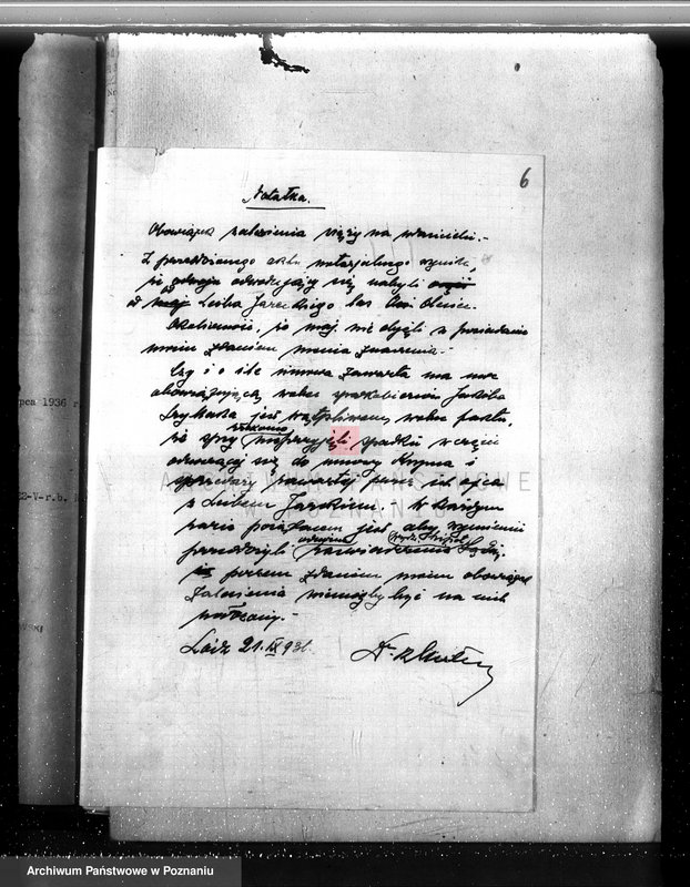 Obraz 10 z jednostki "Majętność /leśna/ Olesiec-Chocz powiat koniński"