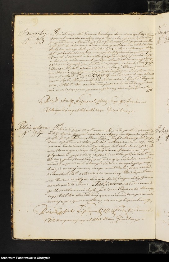 image.from.unit.number "Duplikat Aktow Stanu Cywilnego Urodzonych, Zaślubionych i Zmarłych z Parafii Janowiec z roku 1864-go"