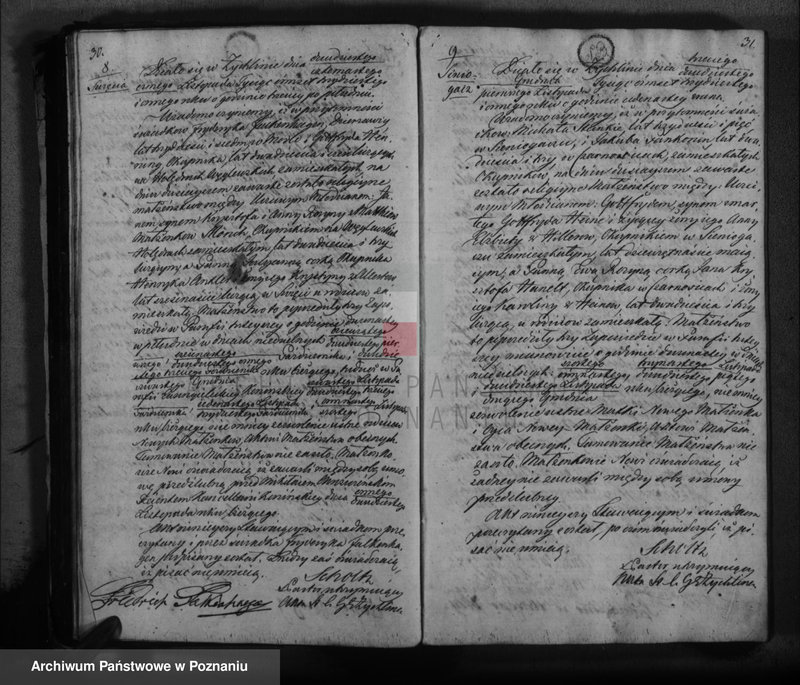 Obraz 18 z jednostki "Księga małżeństw"