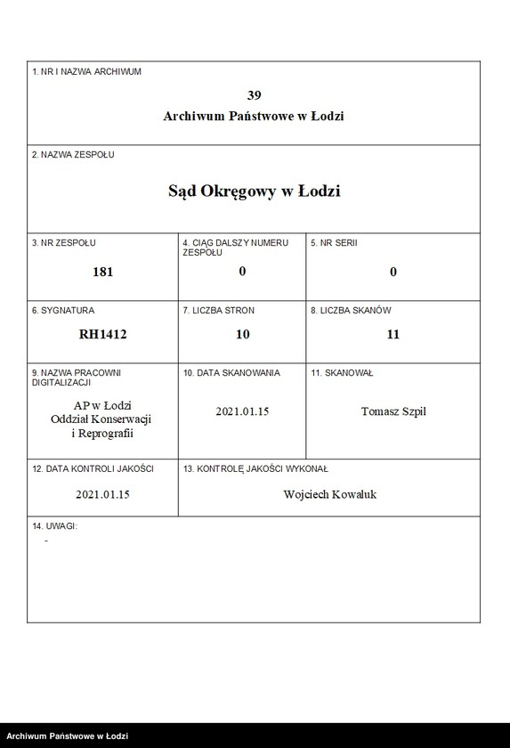 Obraz 1 z jednostki "Mendel Rosenfarb- sprzedaż nabiału"