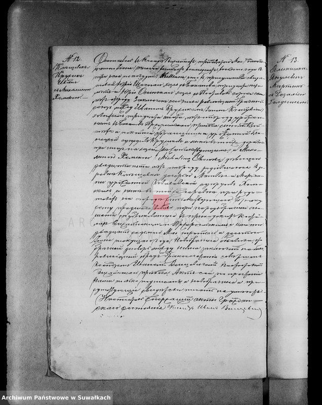 image.from.unit.number "Parafia Rzym.-Kat. Wiżajny [Akta małżeństw 1888-1899]"