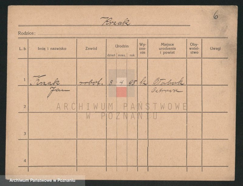 Obraz 6 z jednostki "Krzaczek - Krzyślak"