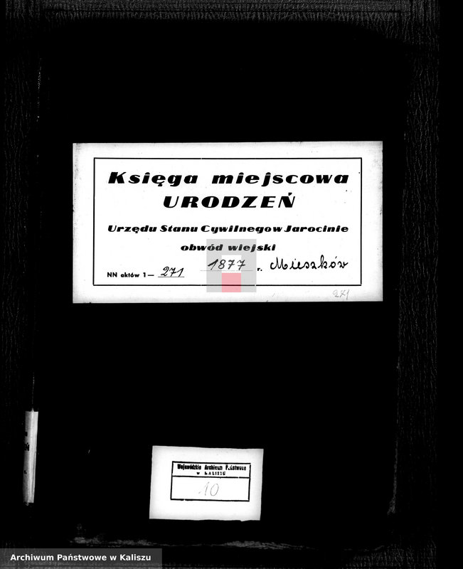 Obraz 2 z jednostki "[Księga urodzeń]"