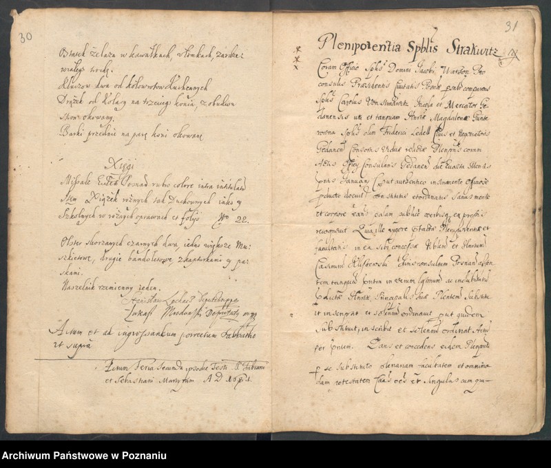 Obraz 17 z jednostki "Protocolon actorum officii consularis Posnaniensis."