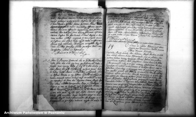 Obraz 17 z jednostki "Inscriptiones, resignationes [protocollon]"