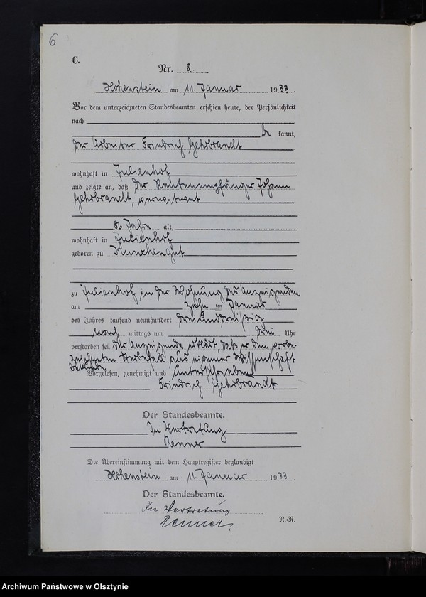 image.from.unit.number "Sterbe-Neben-Register Nr 1 - 84"