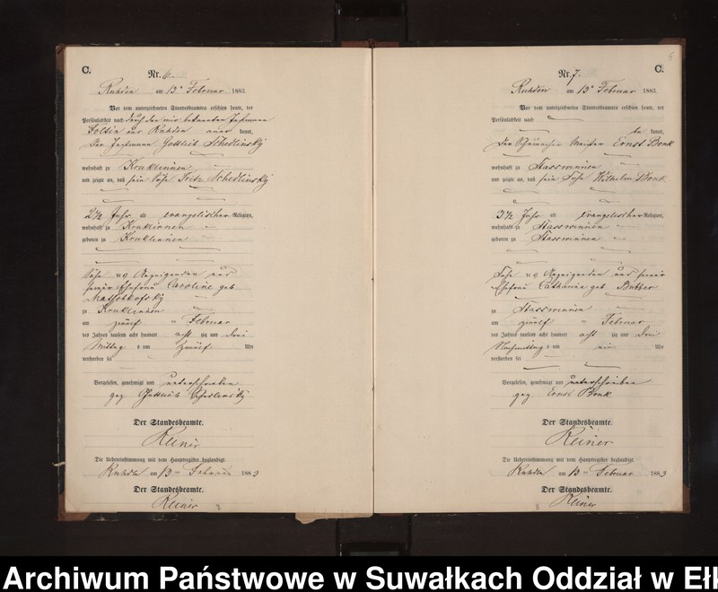 image.from.unit.number "Sterbe-Neben-Register des Preussischen Standes-Amtes Stasswinnen Kreis Loetzen"