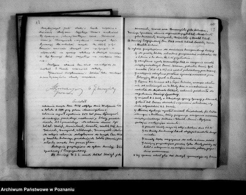 Obraz 13 z jednostki "Protokolarz zebrań zarządu"