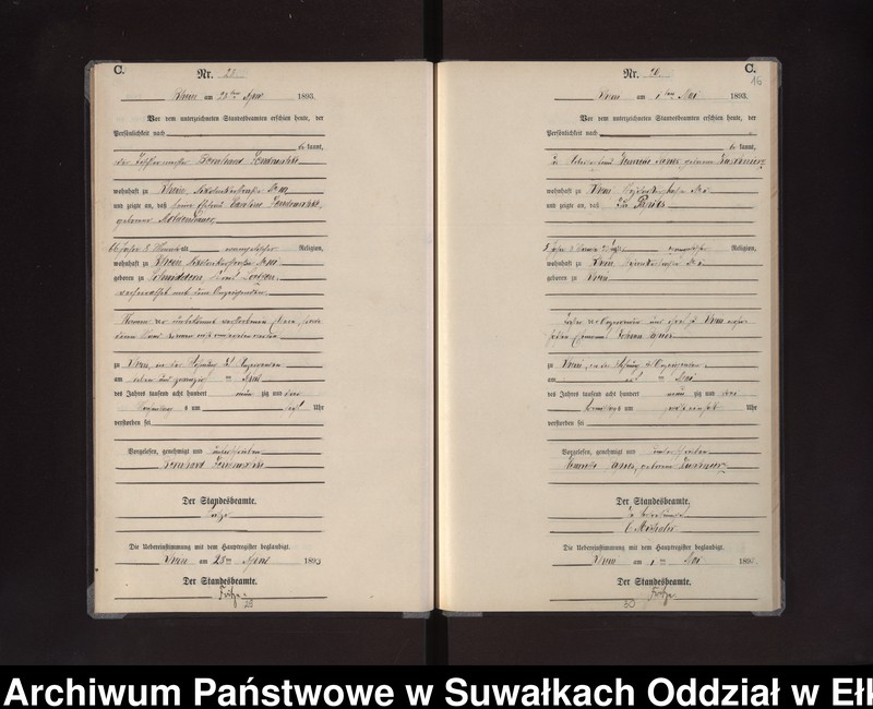image.from.unit.number "Sterbe-Neben-Register des Preussischen Standes-Amtes Rhein Kreis Loetzen"