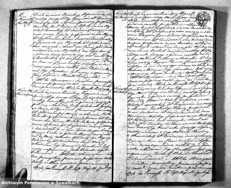 image.from.unit.number "Kięga Duplikatu Zawierająca w sobie Akta Stanu Cywilnego od dnia 1-go Stycznia do dnia ostatniego Grudnia 1829 r. Urodzonych, Zaślubionych i Zmarłych w Parafii Kopciowskiey pro 1829 roku"