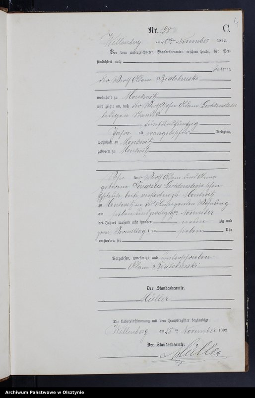image.from.unit.number "Sterbe-Neben-Register T.II Nr 196 - 223"