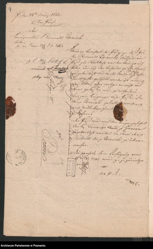 Obraz 8 z jednostki "A. betr. den polnischen Flüchtling Romuald Zorawski"