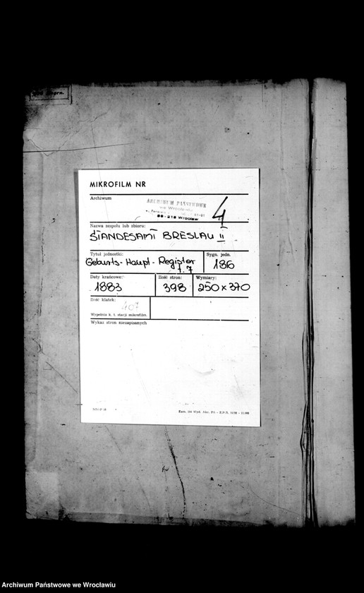 image.from.unit.number "Geburts-Haupt-Register Breslau II 1883 Band 7"