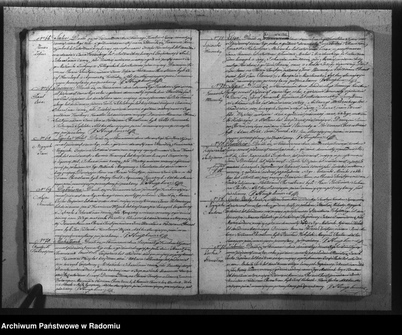 image.from.unit.number "Duplikat akt urodzonych, zaślubionych i zmarłych z parafii Głowaczów w roku 1854"