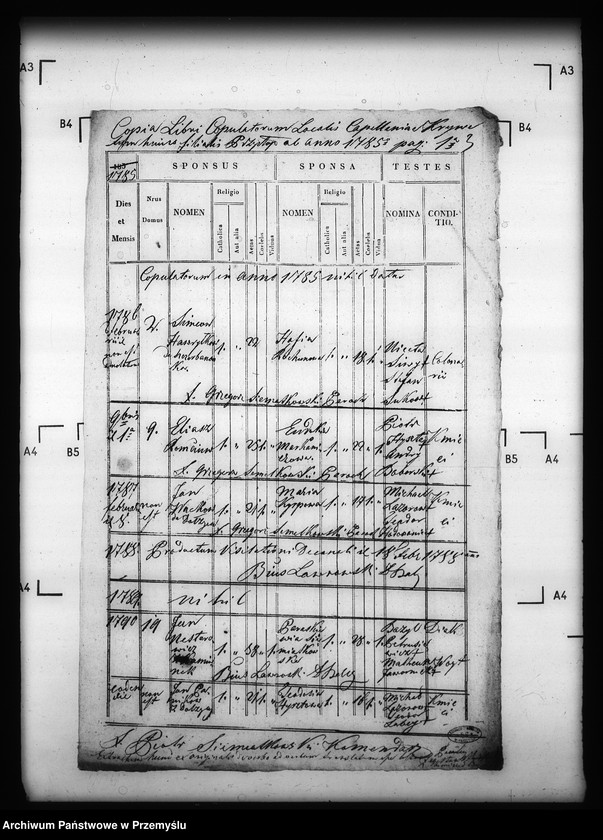 image.from.unit.number "[Kopie ksiąg metrykalnych parafii Krzywe z filiami Przysłup, Roztoka (dekanat Cisna)]"