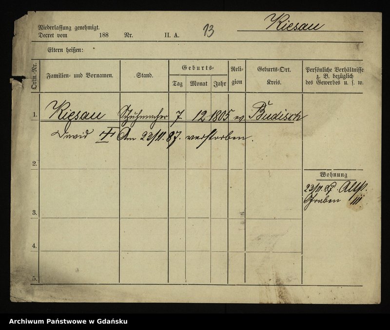 image.from.unit.number "Karty meldunkowe: Kiepnewski - Kilsch"