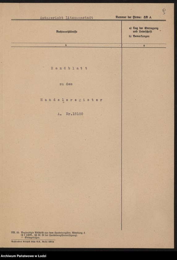 Obraz 11 z jednostki "Icek Rajchman – sprzedaż żelaza"